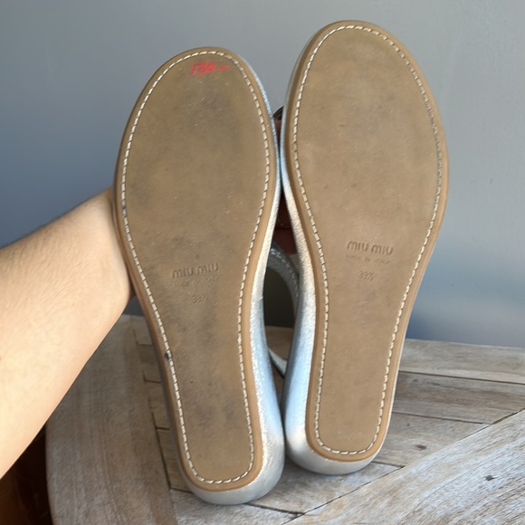 Miu Miu sandals size 39.5 great condition no flaws - Picture 7 of 10